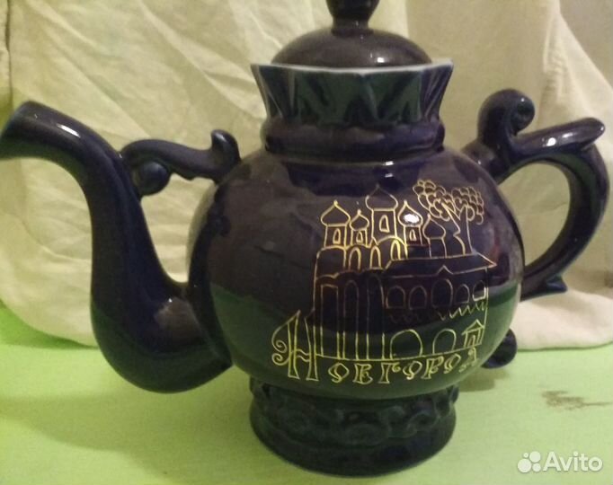 Фарфоровый чайник новгород