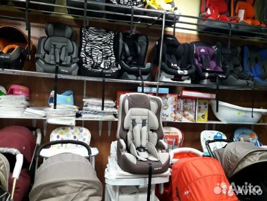 Новое автокресло 9-36 с наклоном спинки. арт 124