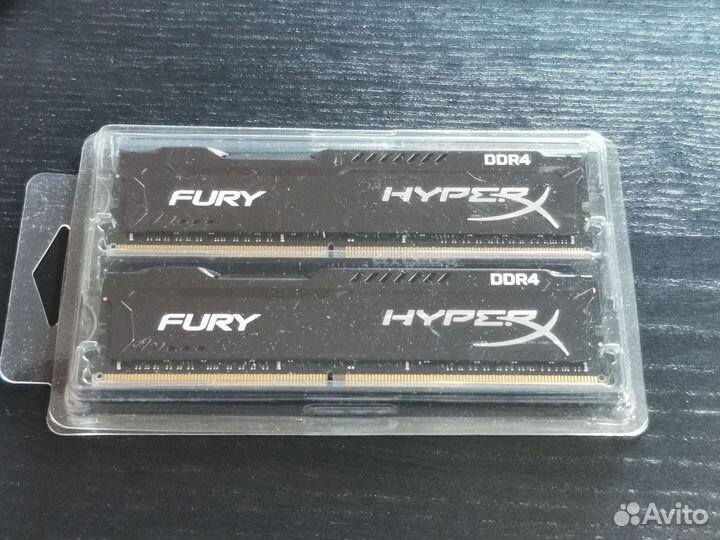 Kingston Fury HyperX ddr4 16gb 2400 (2х8gb)