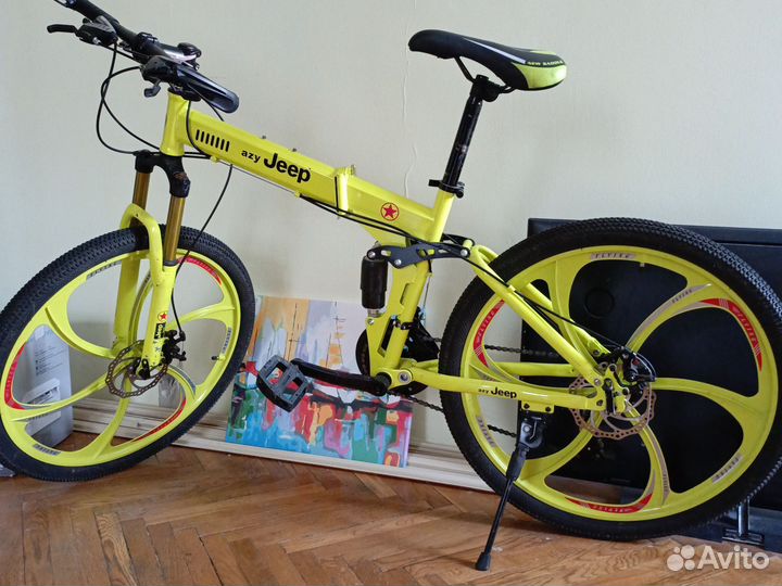 Велосипед бу требует замены заднего колёса 26