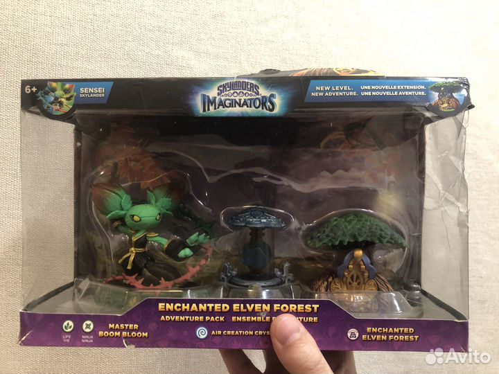 Skylanders Imaginators Boom Bloom + Elven Forest