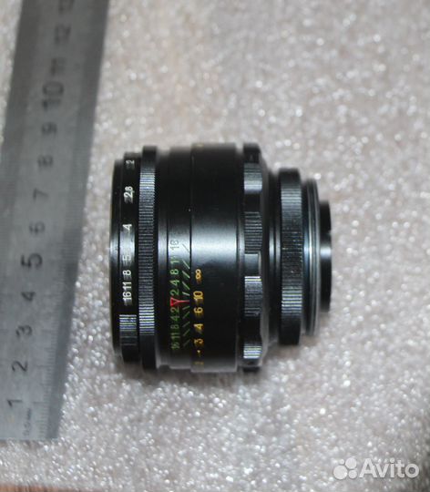 Объектив гелиос 44-2. Helios