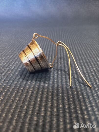 Ситечко серебряное красивое 875-й пробы Кубачи