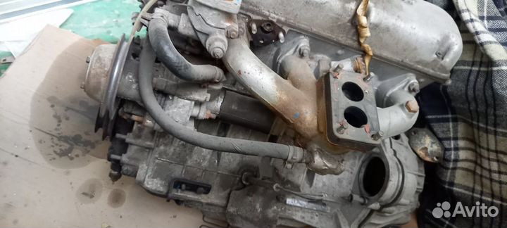 Мотор на катер Амур москвич 412 толстостенный блок