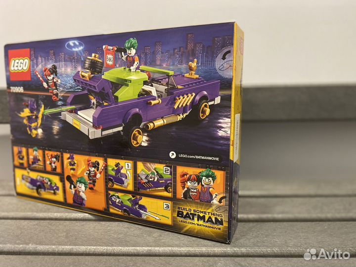 Лего 70906 Batman Лоурайдер Джокера