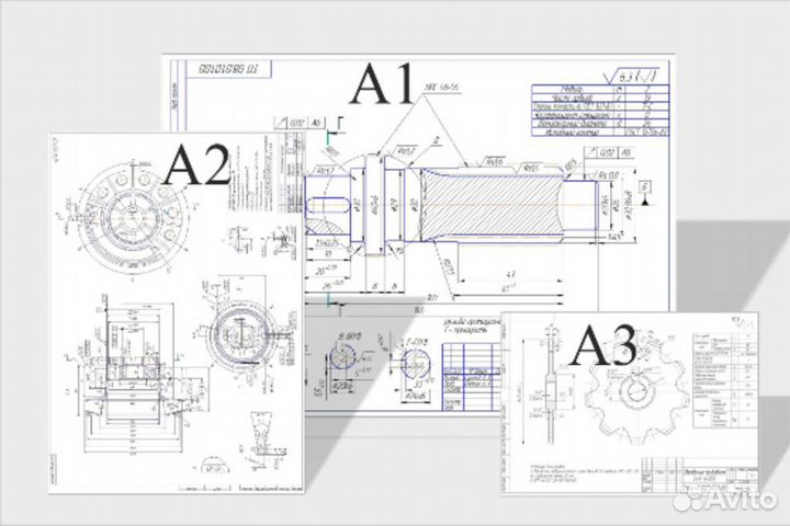 Цветные рисунки и распечатка до А0 формата