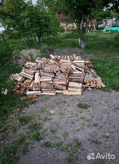 Дрова колотые