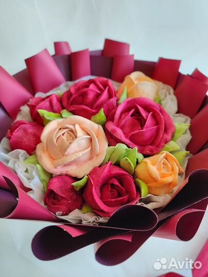 Зефирных букет на день матери