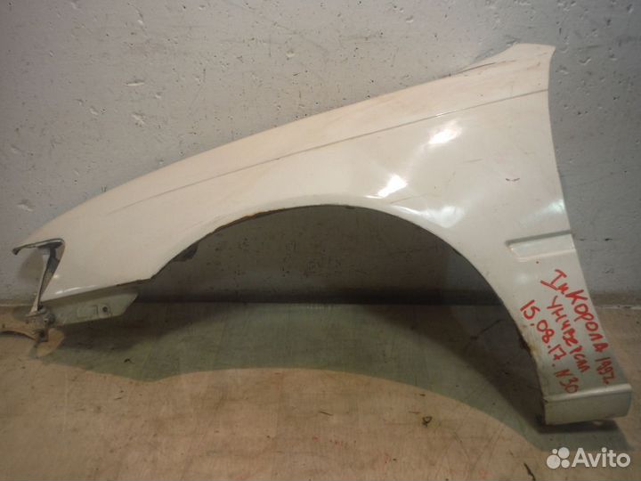 Крыло переднее левое toyota Corolla 100 1997