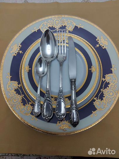 Мельхиоровые приборы зиш роял