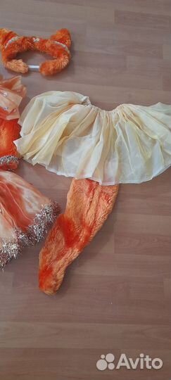 Новогодний костюм лисы