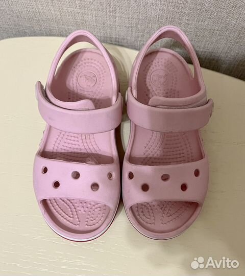 Сабо crocs С8 и С9 для девочки