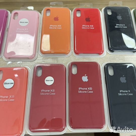 Чехол Silicone Case iPhone X/Xs