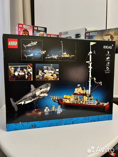 Lego 21350 - В наличии - Ideas -Jaws diorama kit f