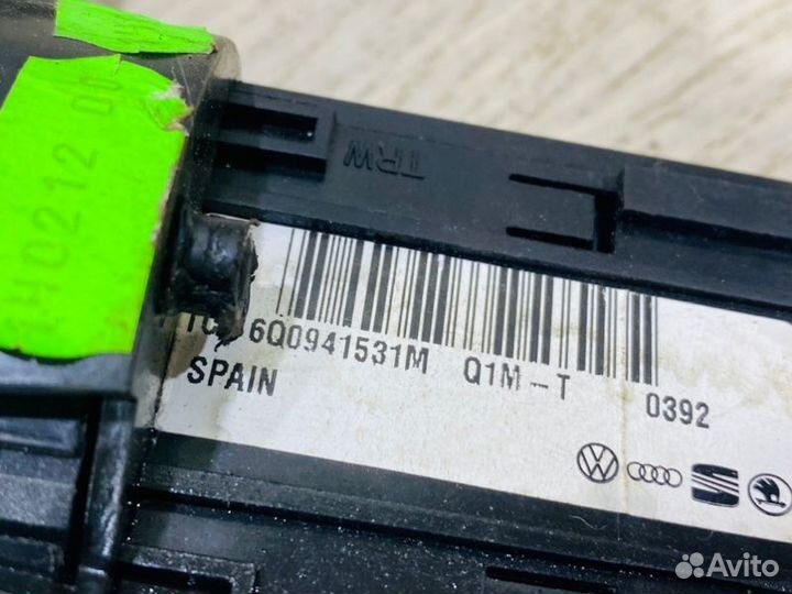 Переключатель света фар Volkswagen Polo Sed седан