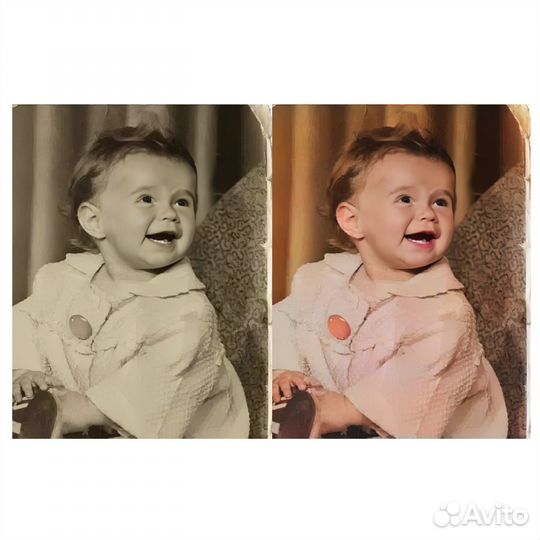 Ретушь старых фотографий