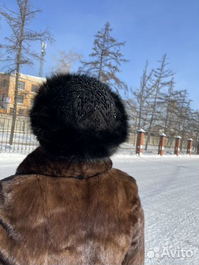 Шапка песец