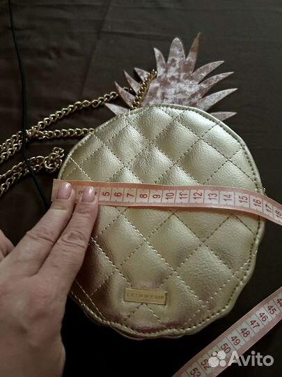 Сумка клатч ананас