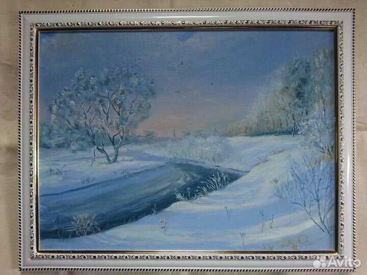 Картина Дивеево.Зима