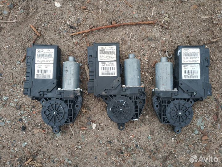 Мотор стеклоподъёмника Ауди А8 Д3