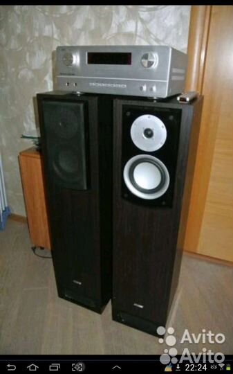 Музыкальный центр BBK колонки усилитель ббк