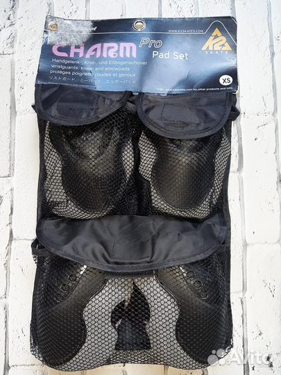 Комплект защиты для рол.коньков K2 charm prо