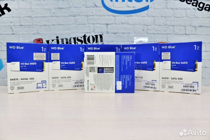 SSD Western Digital 1 Tb M.2 TLC 3D nand Новые