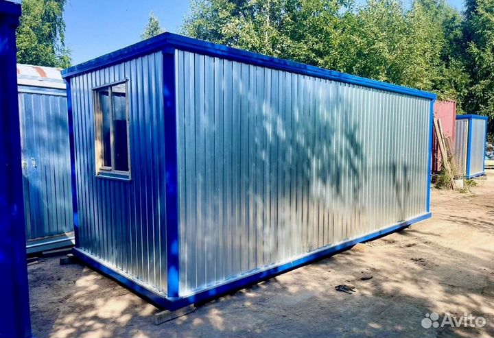 Блок контейнер для строителей. Привезем за 1 день