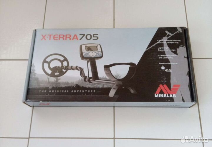 Коробка от металлоискателя Мinelab X- Terra 705