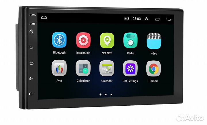 2Din автомагнитола, Android 11 : GPS, wifi