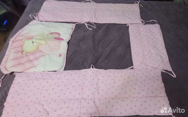 Бортики в детскую кроватку