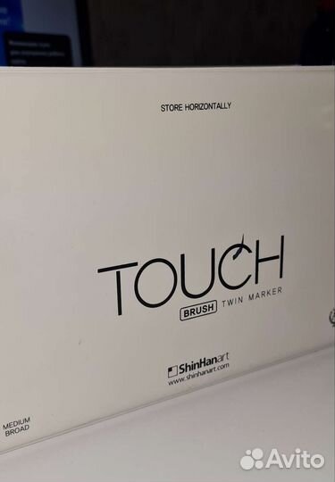 Набор двухсторонних маркеров touchtwin 60 шт. Б/у