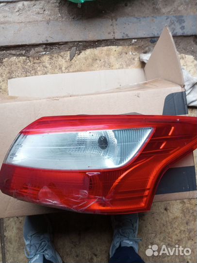 Фонарь задний, форд фокус 3, правый, 2012 г