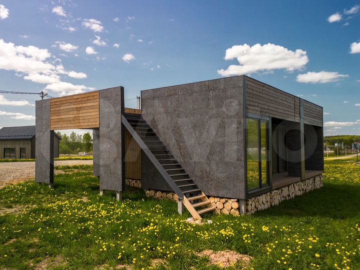 Дом 98 м² на участке 6 сот.