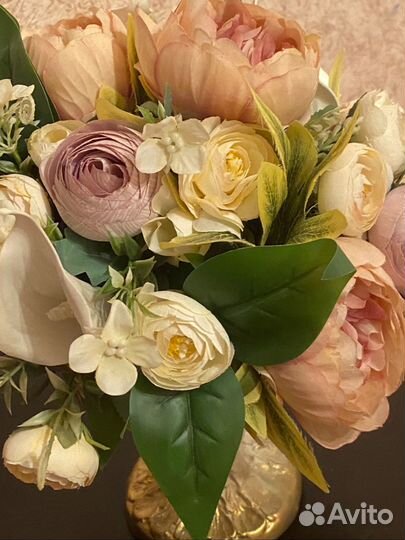 Цветы,ваза, подарок, интерьерные