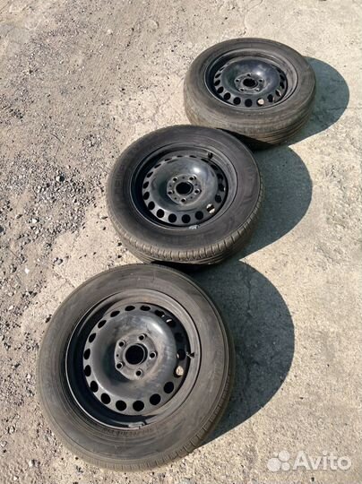 Колеса R15 запаски vag skoda octavia a7