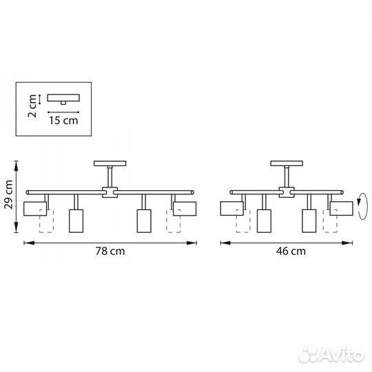 Люстра потолочная в спальню