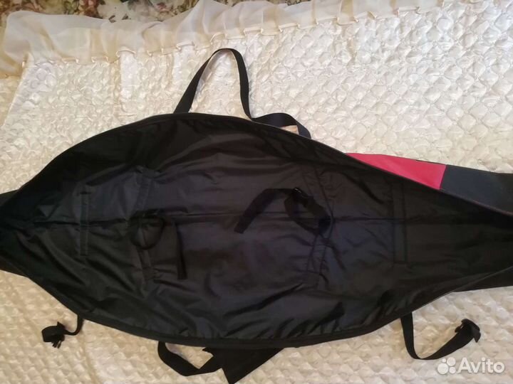 Чехол для перевозки горных лыж в самолете