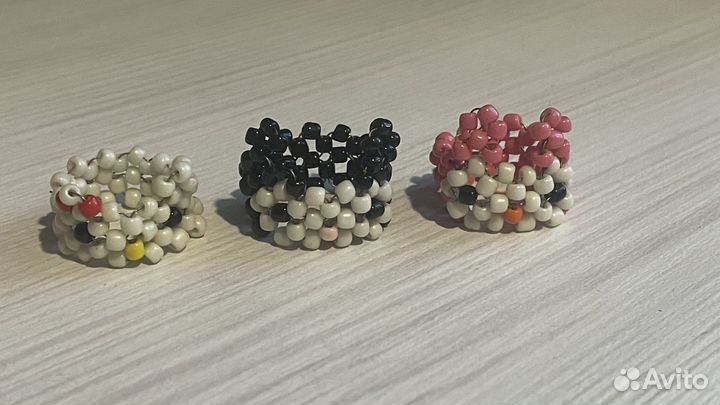 Колечки из бисера