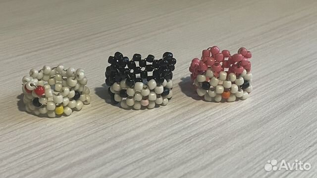 Колечки из бисера