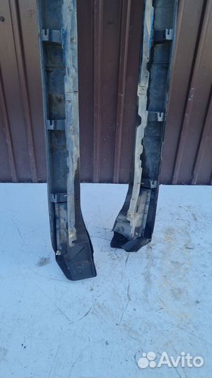 Накладка порога Mitsubishi Outlander 1