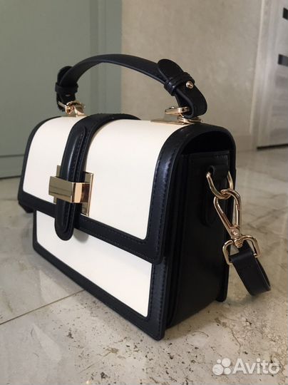 Сумка натуральная кожа бежевая