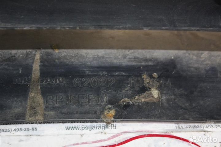 Бампер передний Nissan Qashqai J10 дорестайл