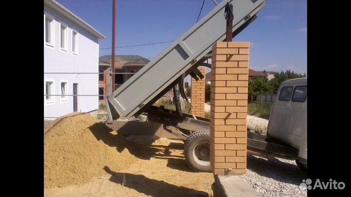 Песок карьерный