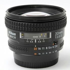 Продам обьектив nikon AF 20 mm f/2.8 D