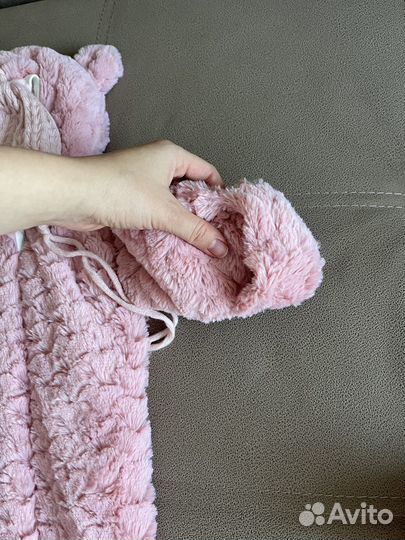 Конверт на выписку для девочки теплый