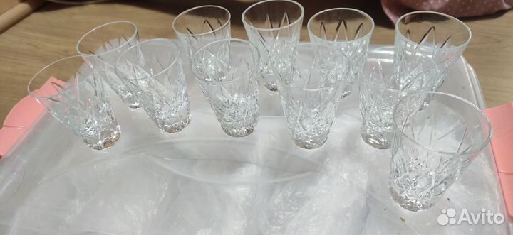 Рюмки и стаканы СССР наборы