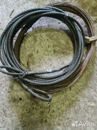 Трос буксировочный металлический