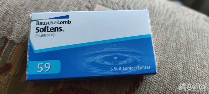 Линзы контактные