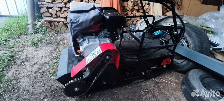 Новый мотобуксировщик брейт истем 8 л.с